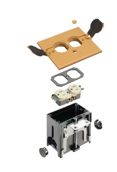 Arlington Industries FLBAF101CA Floor Box
