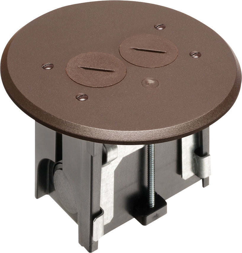Arlington Industries FLBAR101BR Floor Box