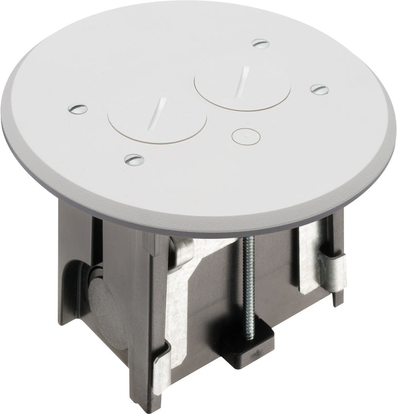 Arlington Industries FLBAR101W Floor Box