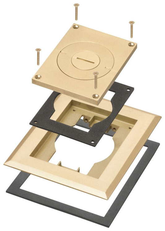 Arlington Industries FLBC8513MB brass cover