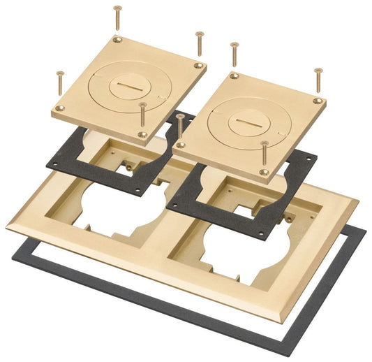Arlington Industries FLBC8523MB brass cover