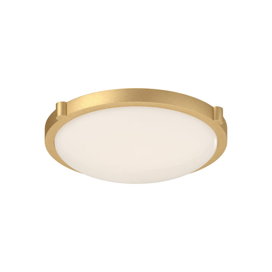 Kuzco Floyd brushed gold [5 selectable color temperatures] flush mount 501112BG-LED