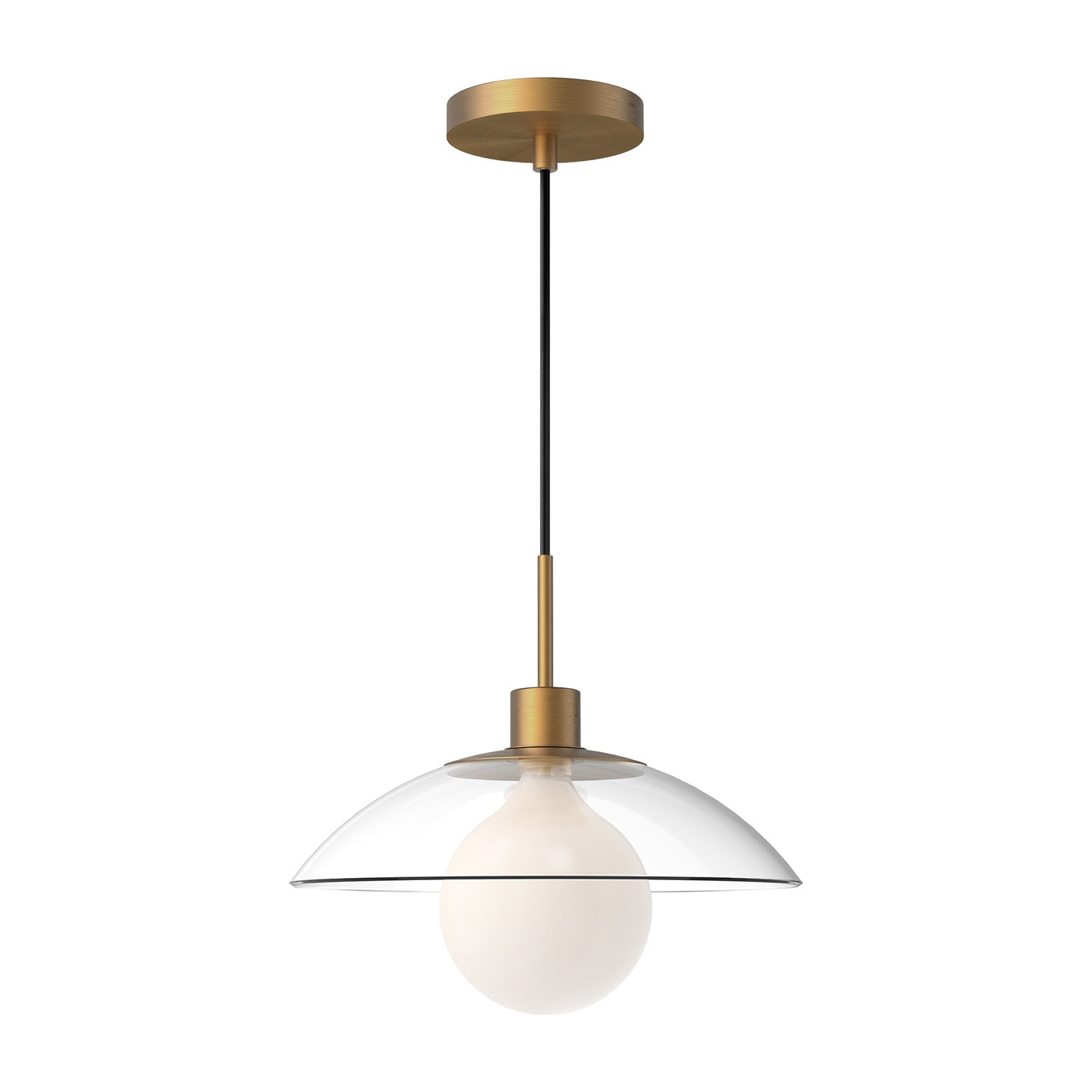 Alora Mood Francesca aged gold pendant PD517112AGCL