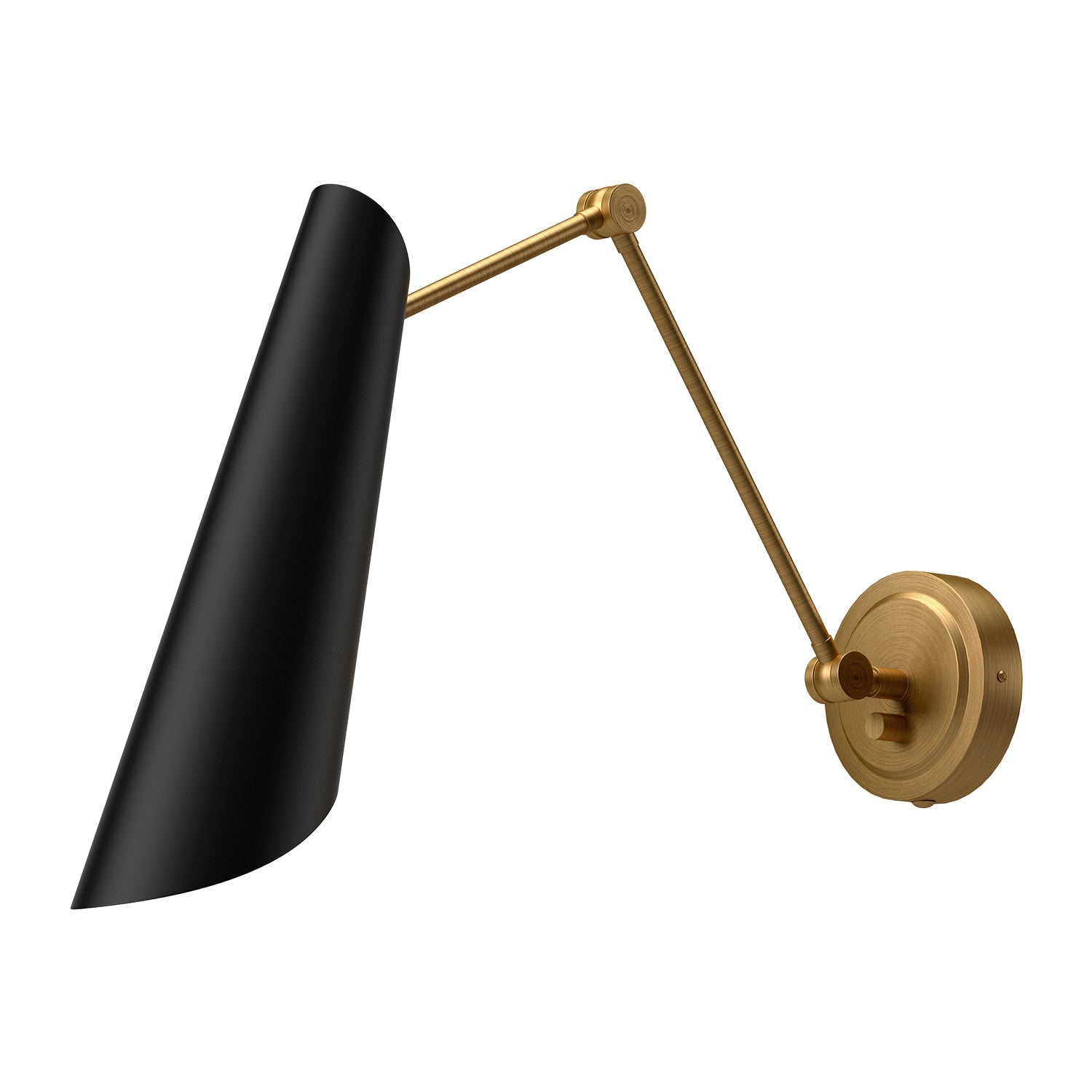 Alora Mood Gabriel aged gold vanity light WV572325MBAG