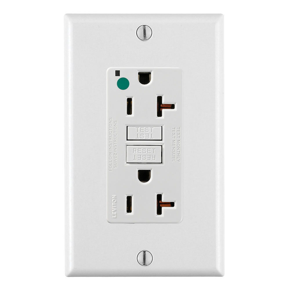 Leviton GFNT2-HFW GFCI Receptacle