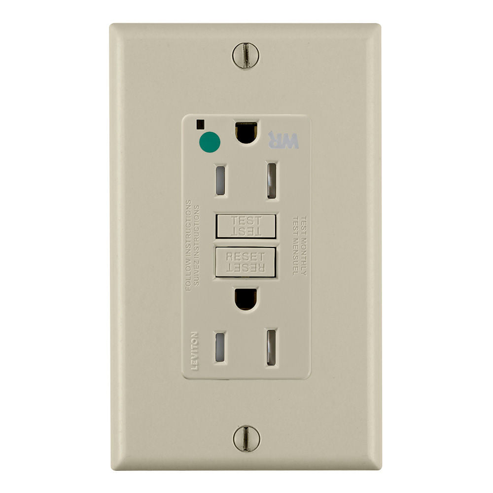 Leviton GFWT1-HGI GFCI Receptacle
