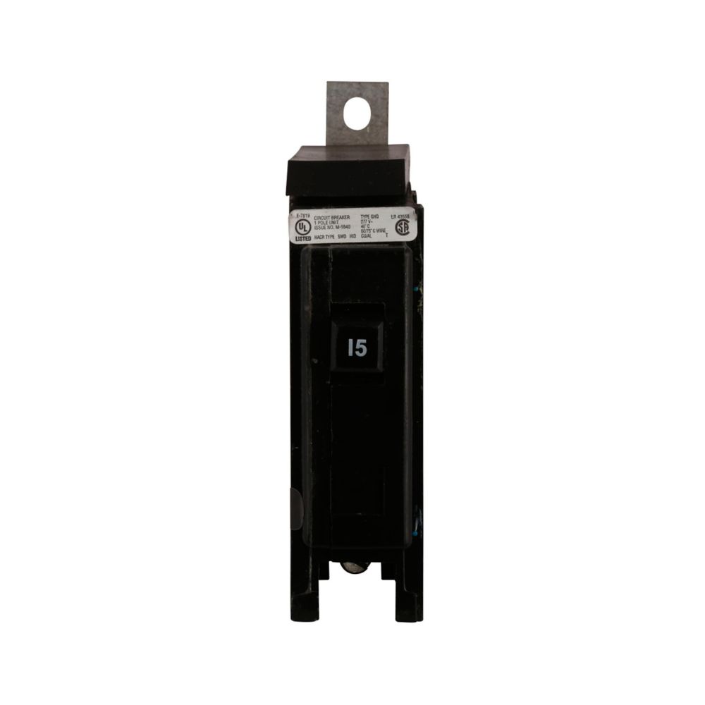 Eaton 30 Amp 277/480V 1 Pole Thermal Magnetic Circuit Breaker GHQ Frame