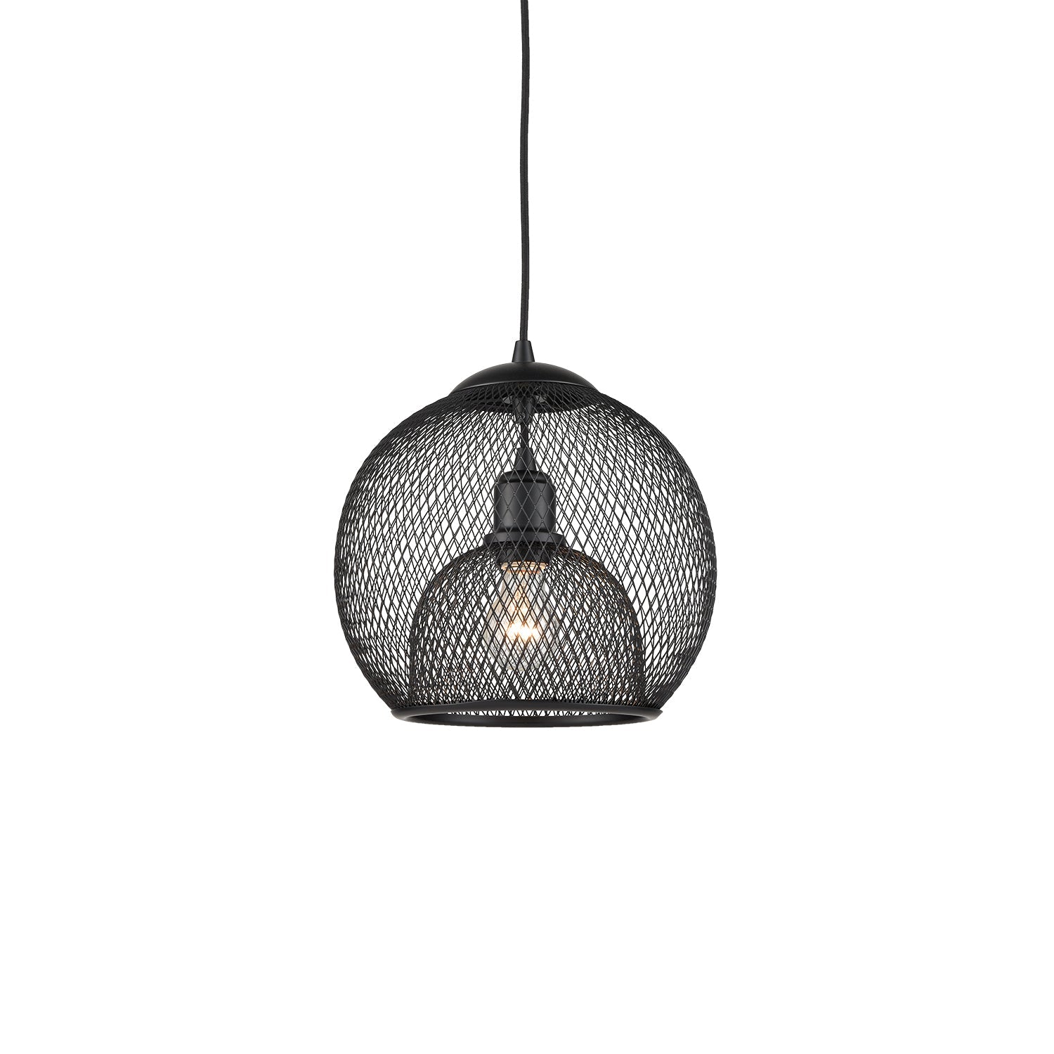 Kuzco Gibraltar black pendant 494412-BK