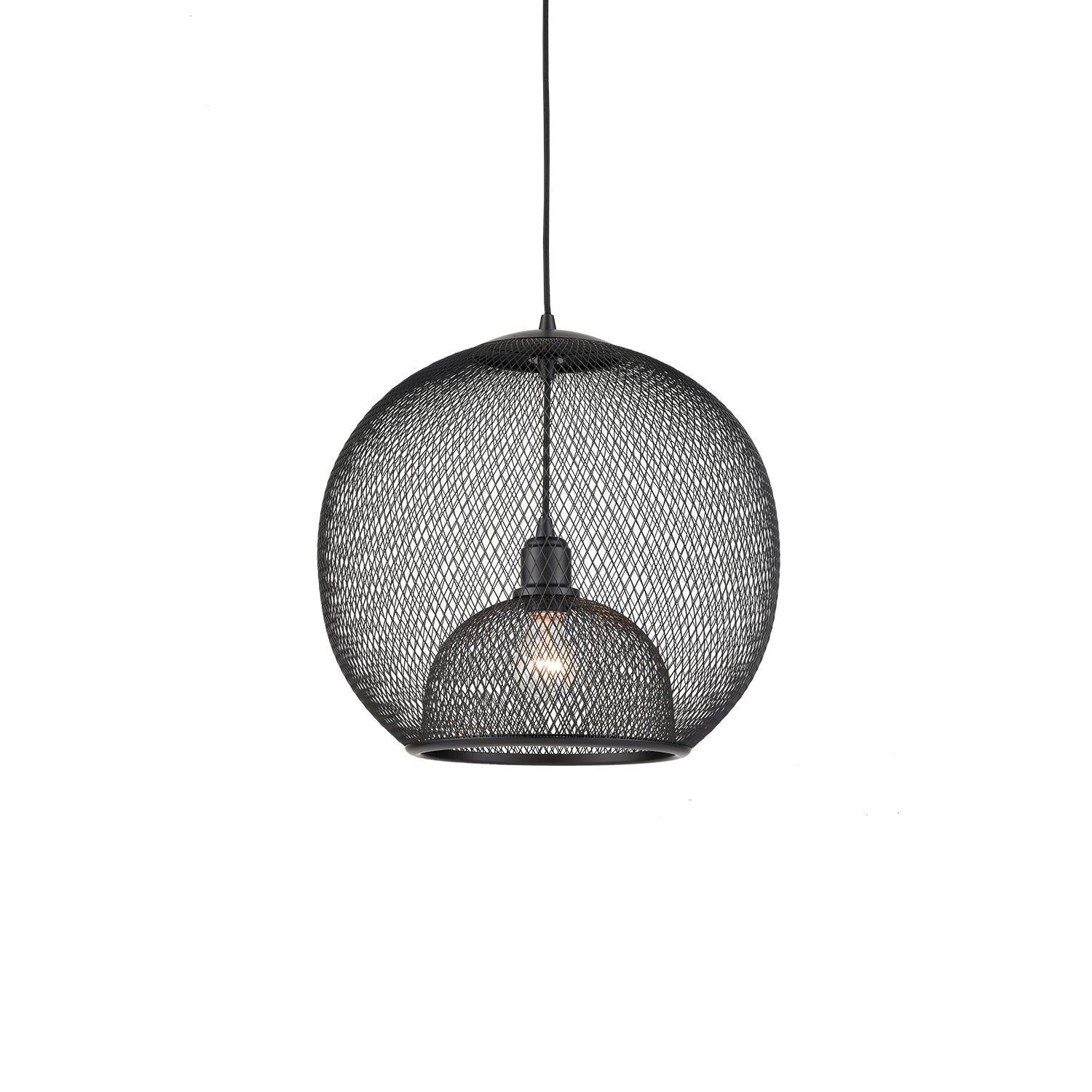Kuzco Gibraltar black pendant 494418-BK