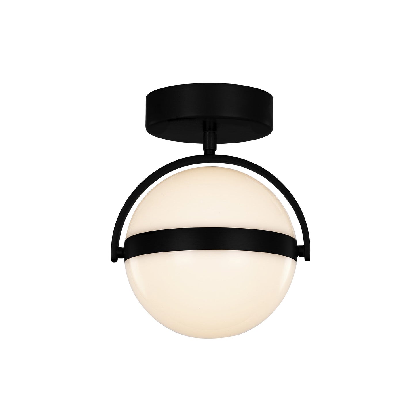Alora Globo matte black [universal voltage] flush mount FM301001MB