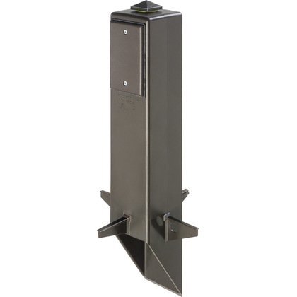 Arlington Industries GP19B 1/2 in black garden post light support
