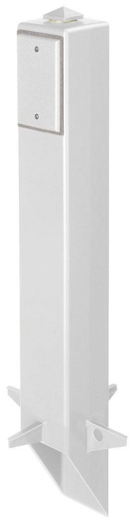 Arlington Industries GP26W white garden post light support