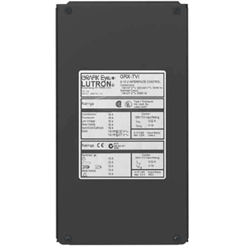 Lutron GRAFIK control interface in GRX-TVI