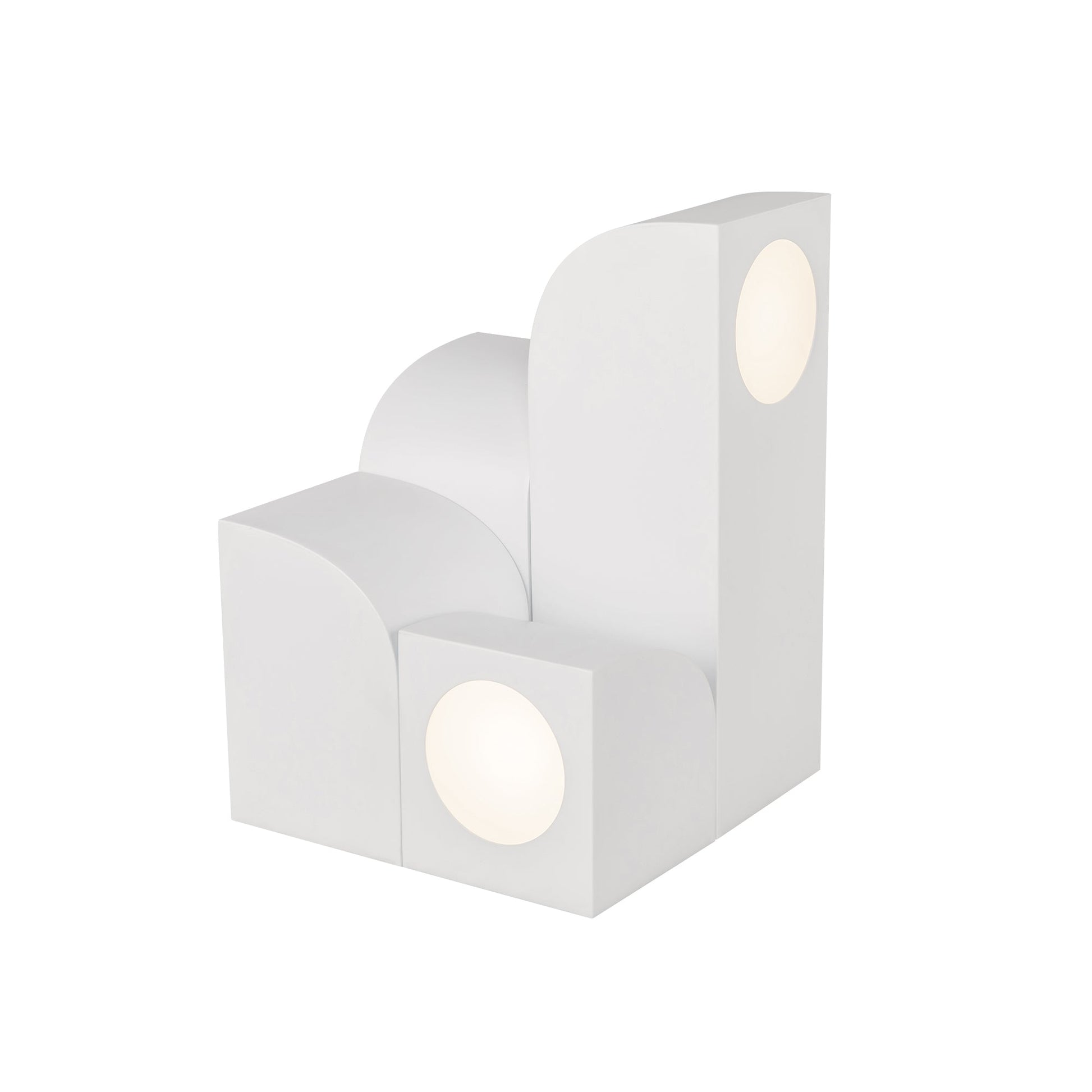 Kuzco Gypsum white table lamp TL82412-WH