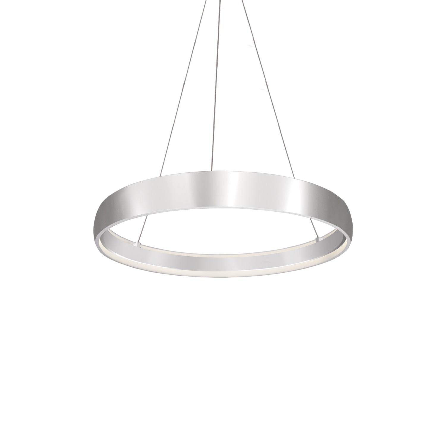Kuzco Halo brushed silver [universal voltage] pendant PD22735-BS-UNV