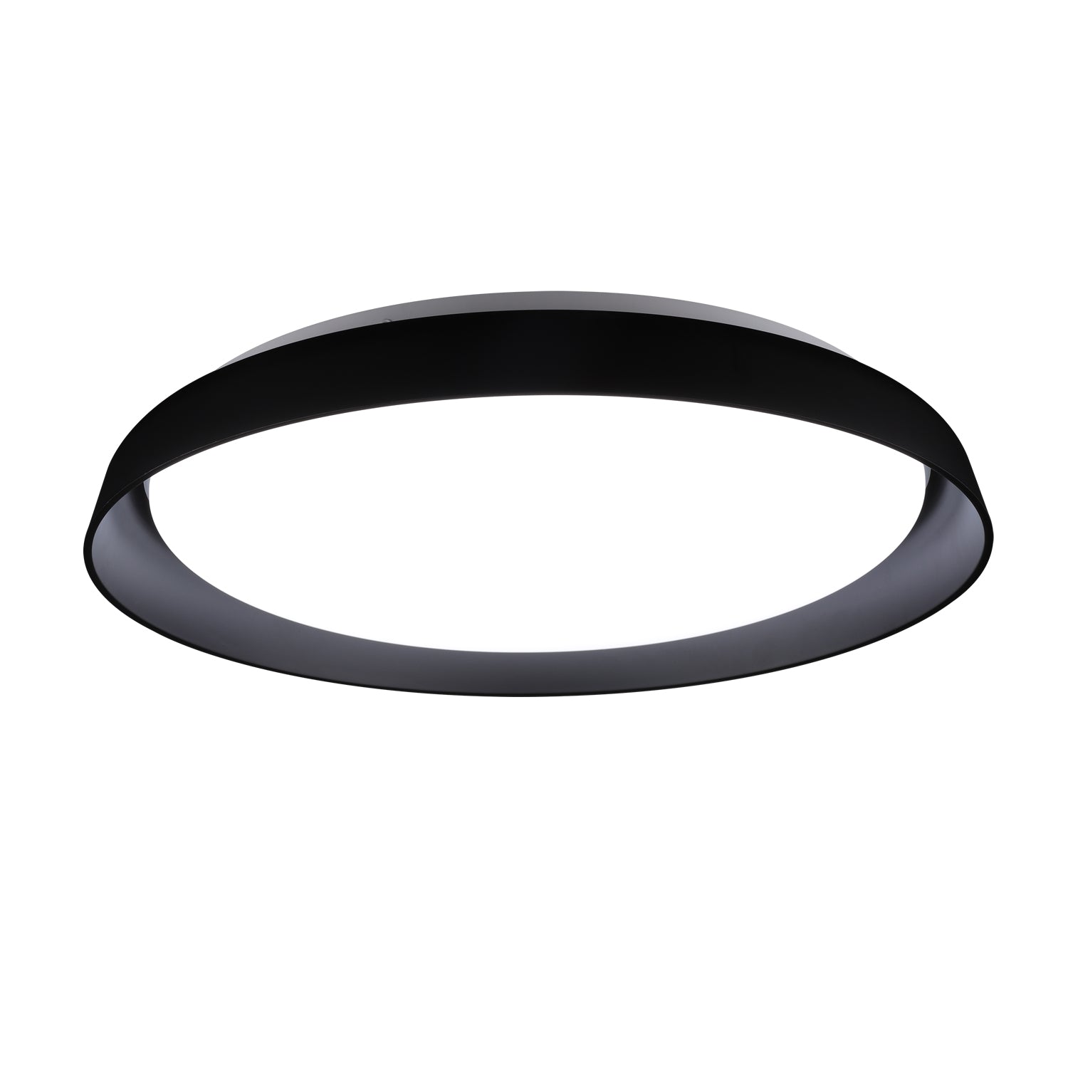 Kuzco Hampton black [5 selectable color temperatures] flush mount FM43121-BK