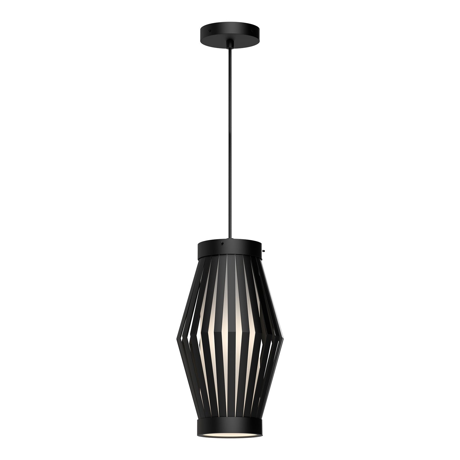 Alora Mood Hana matte black pendant PD434509MBOP