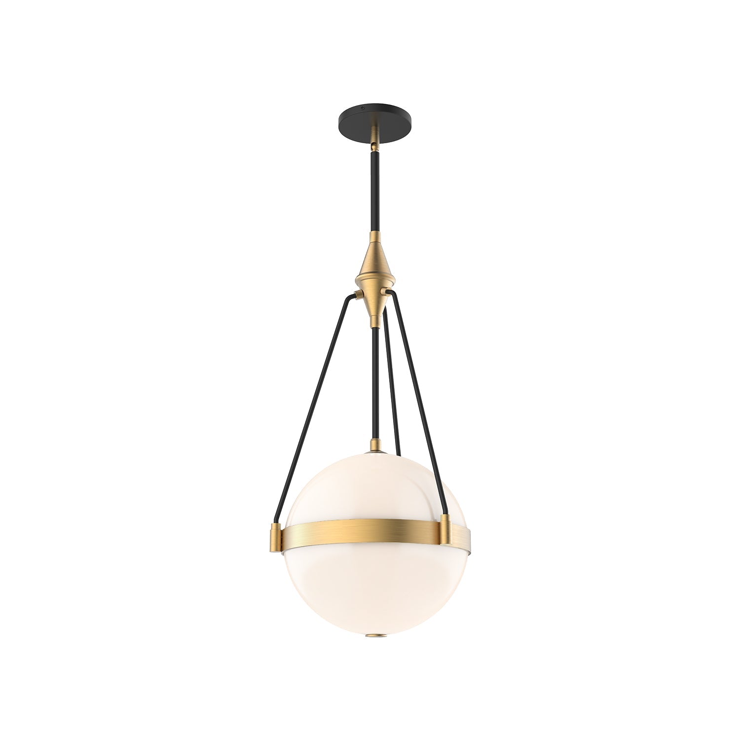 Alora Mood Harmony brushed gold pendant PD406414BGGO