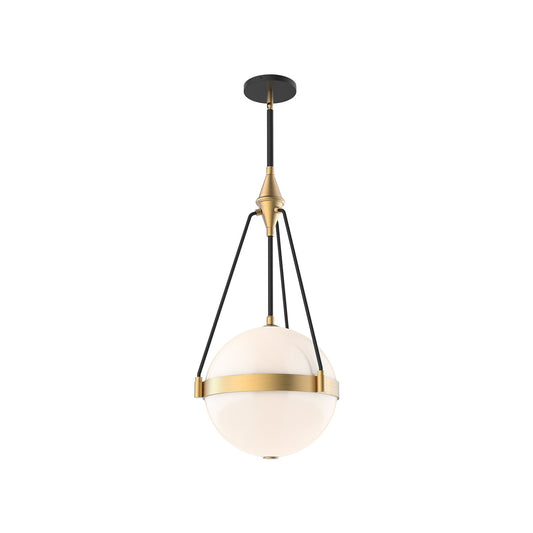 Alora Mood Harmony brushed gold pendant PD406414BGGO
