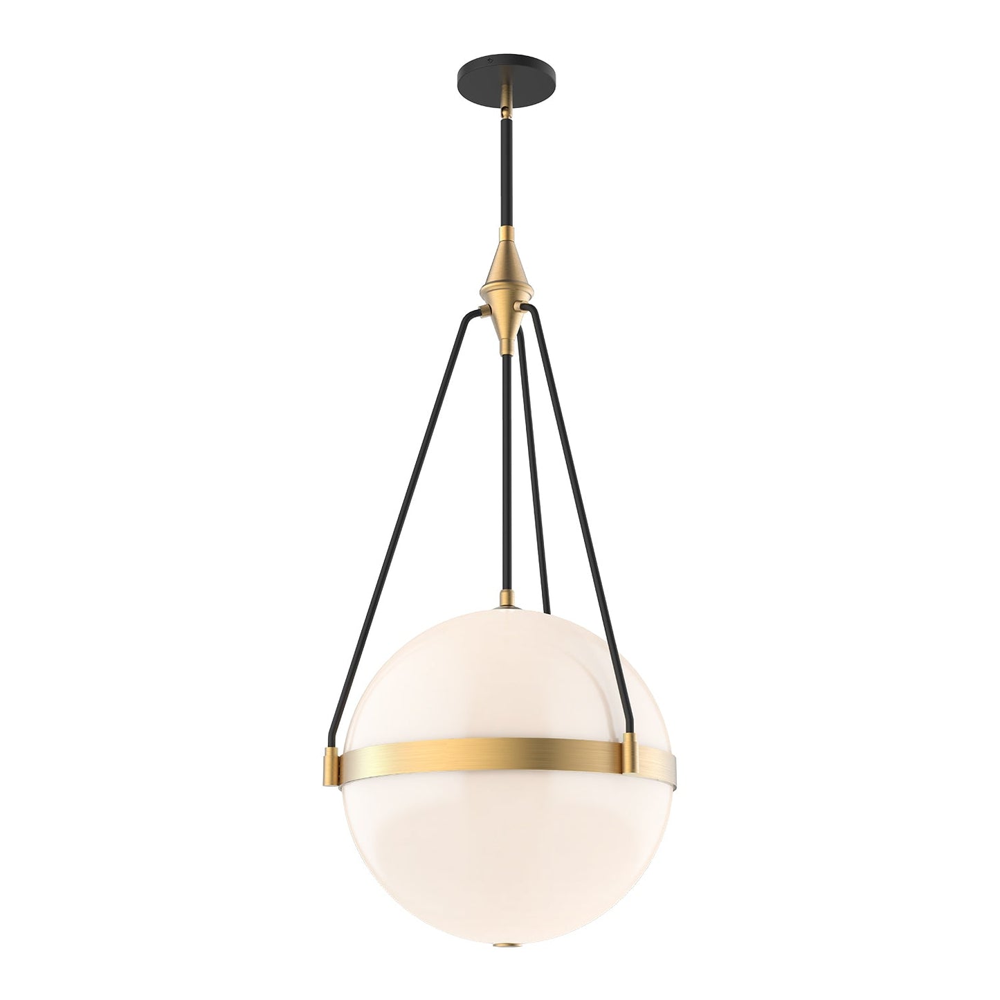 Alora Mood Harmony brushed gold pendant PD406418BGGO