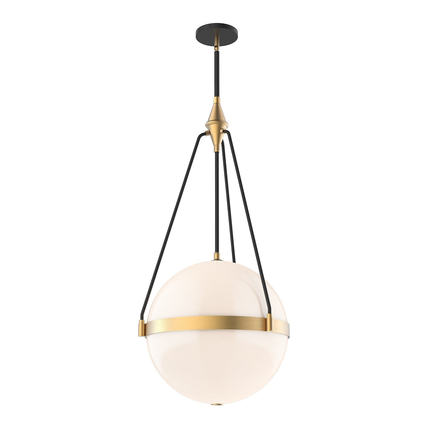Alora Mood Harmony brushed gold pendant PD406418BGGO