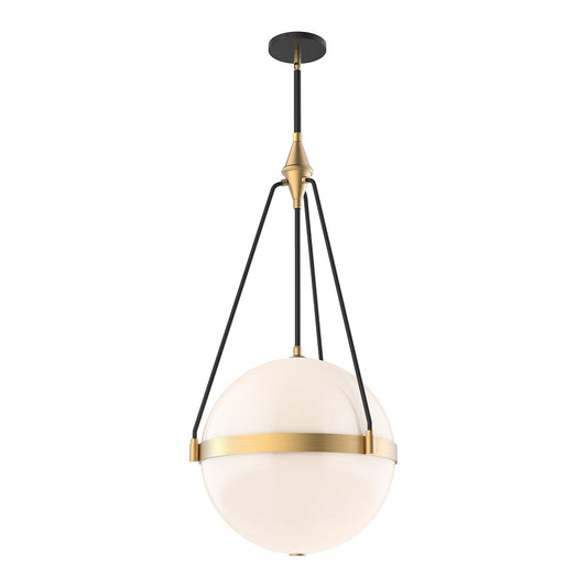 Alora Mood Harmony brushed gold pendant PD406418BGGO