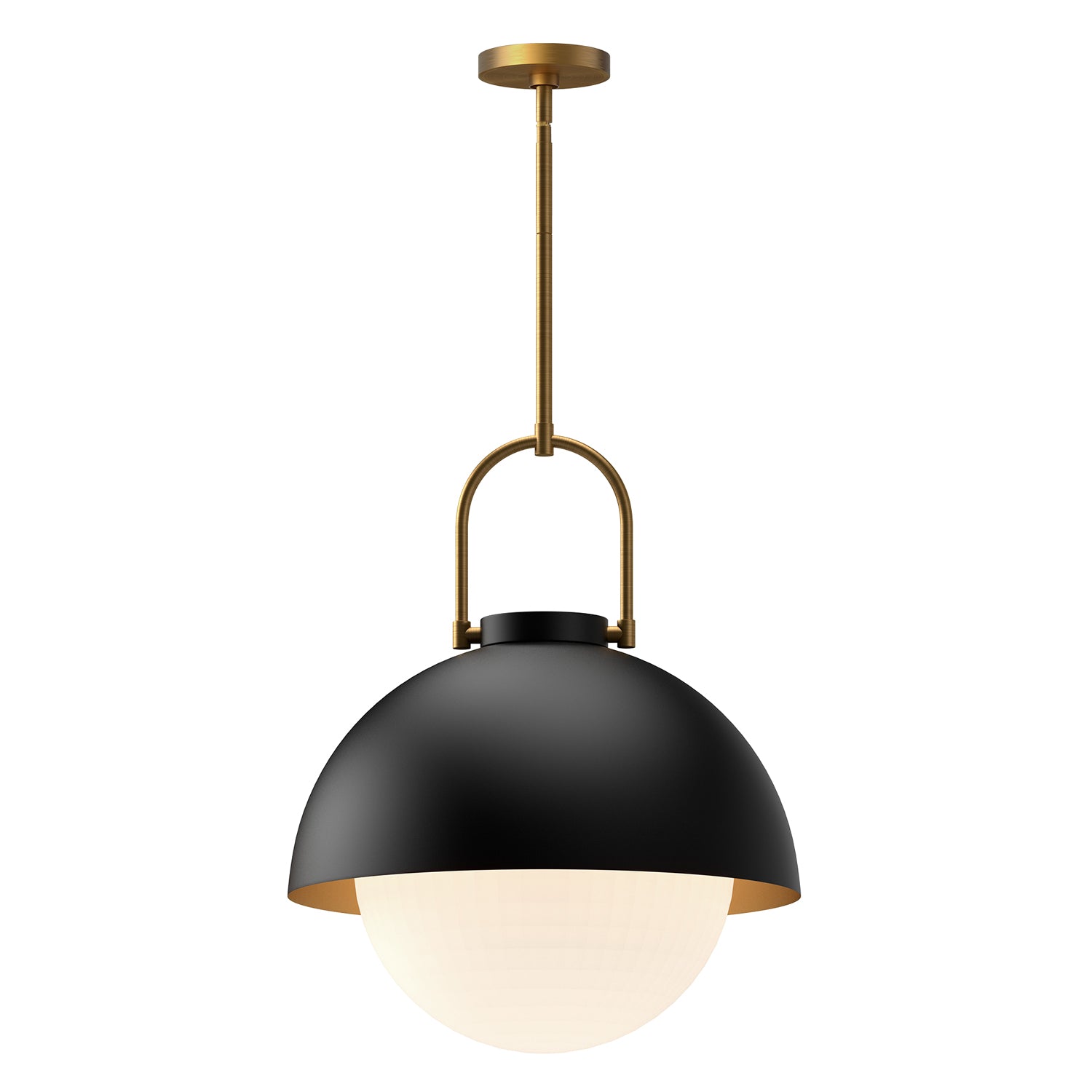 Alora Mood Harper matte black pendant PD507216MBOP