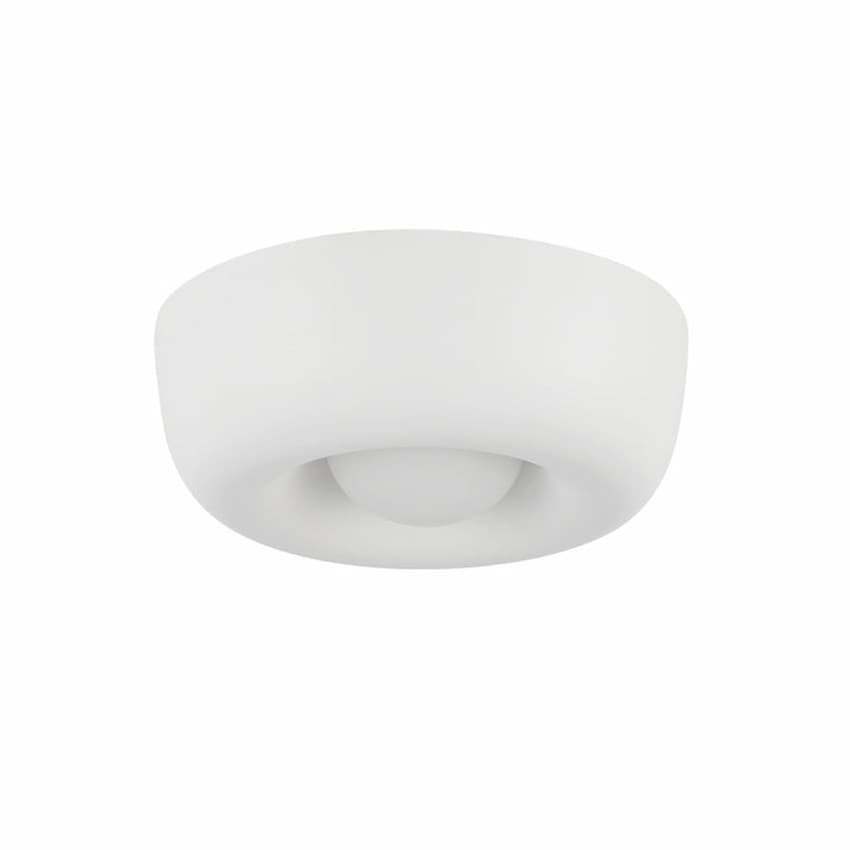 Kuzco Hayden LED Flush Mount FM68506-AW with 8W integrated LED and 3000K warm white illumination