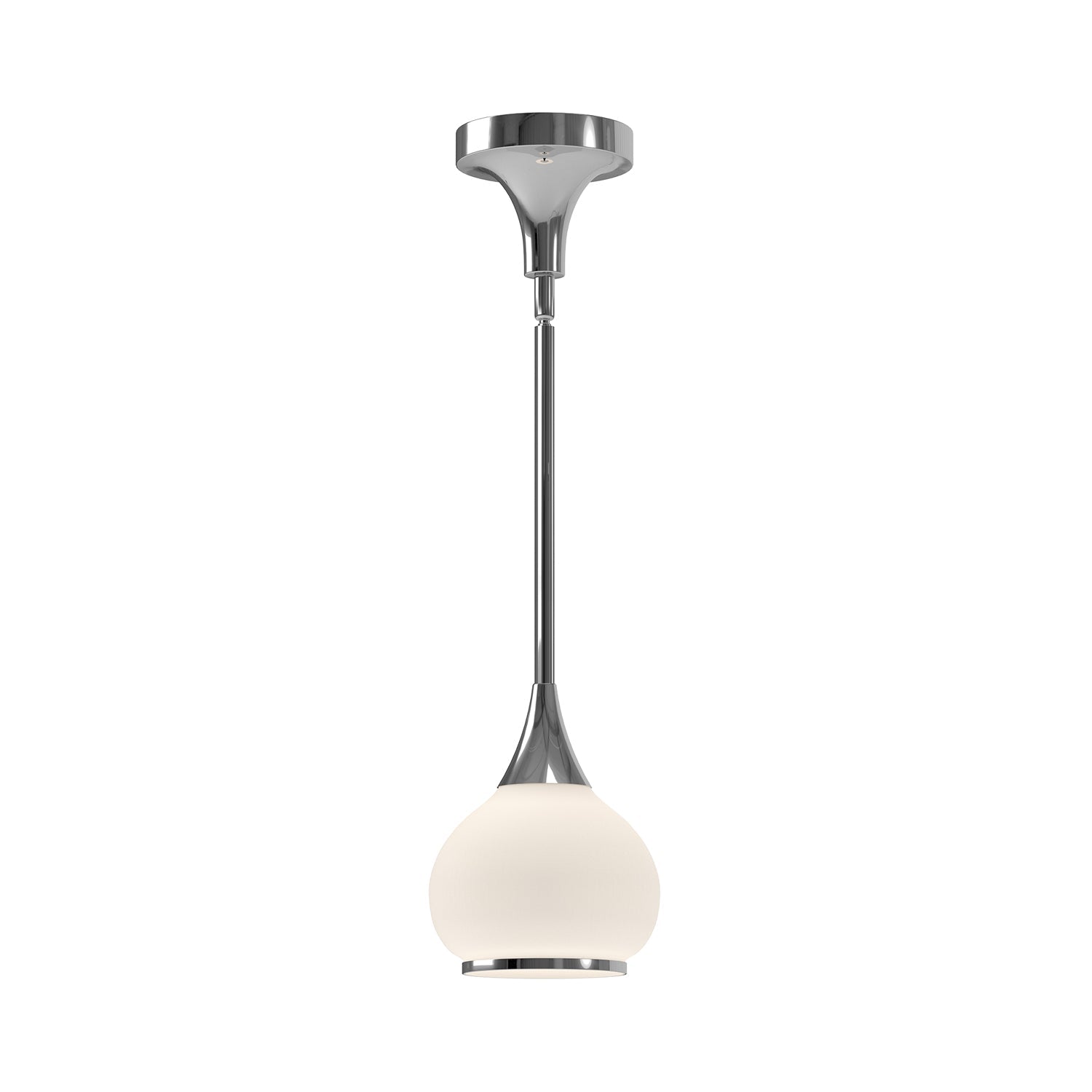 Alora Mood Hazel chrome pendant PD524006CHOP