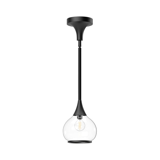 Alora Mood Hazel clear glass pendant PD524006MBCL
