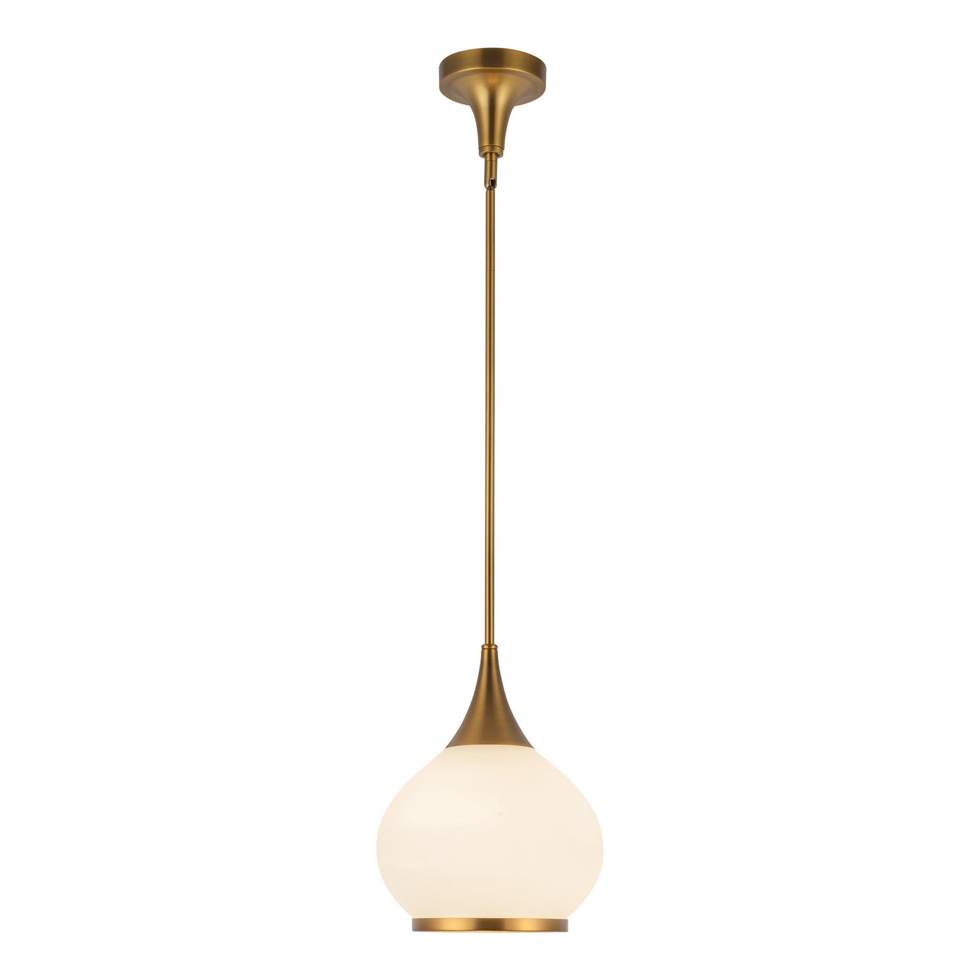 Alora Mood Hazel aged gold pendant PD524110AGOP
