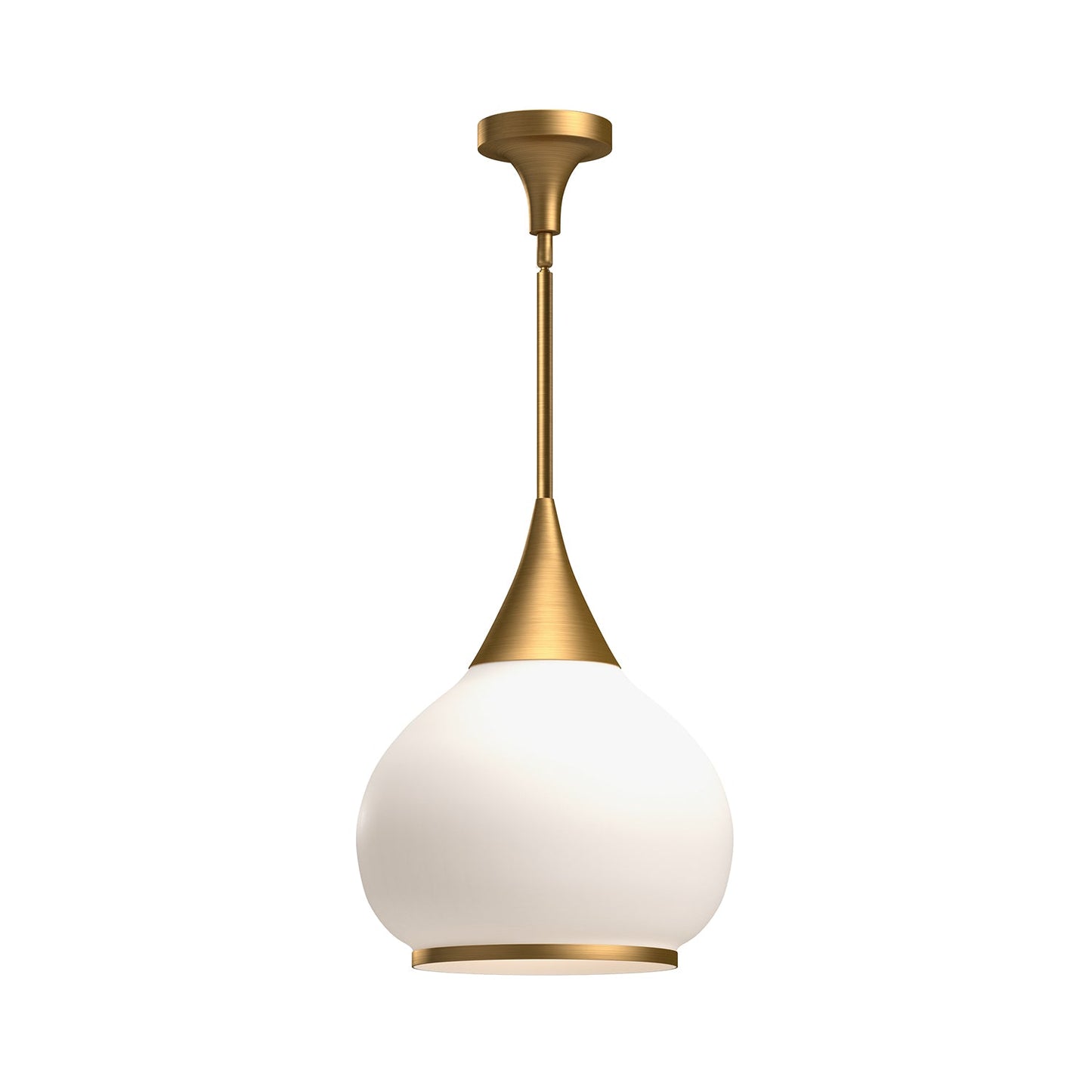 Alora Mood Hazel aged gold pendant PD524214AGOP