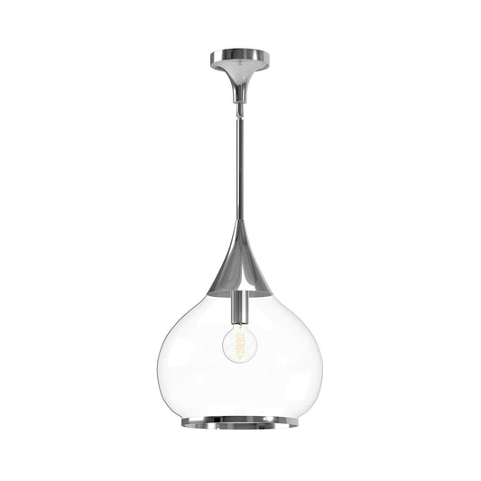 Alora Mood Hazel chrome pendant PD524214CHCL