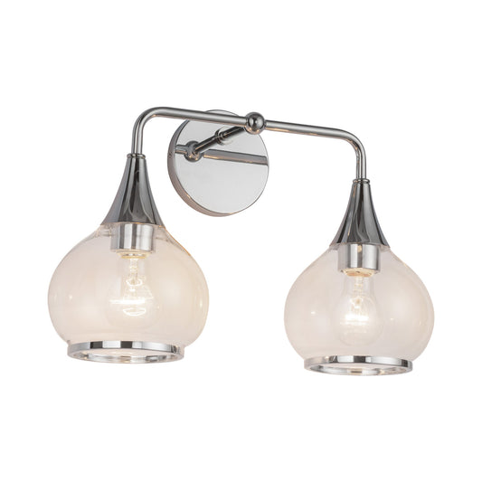 Alora Mood Hazel chrome vanity light VL524217CHCL