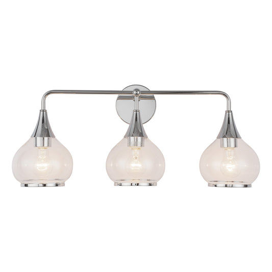 Alora Mood Hazel chrome vanity light VL524326CHCL