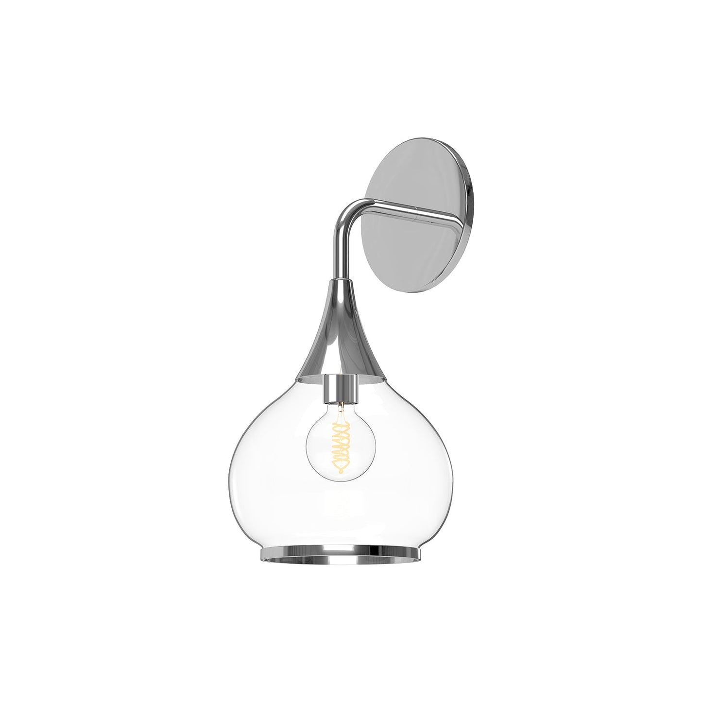 Alora Mood Hazel chrome vanity light WV524006CHCL