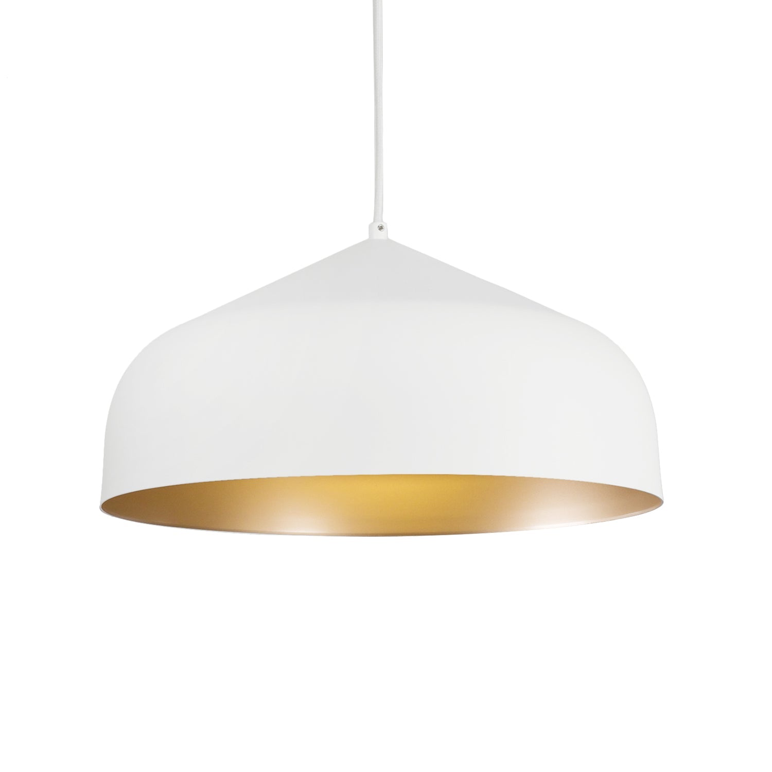 Kuzco Helena white pendant PD9117-WH/GD