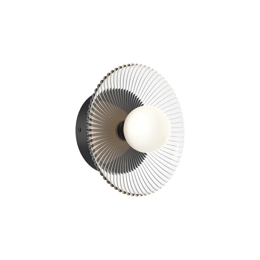 Alora Mood Hera matte black vanity light WV417510MBCR-UNV