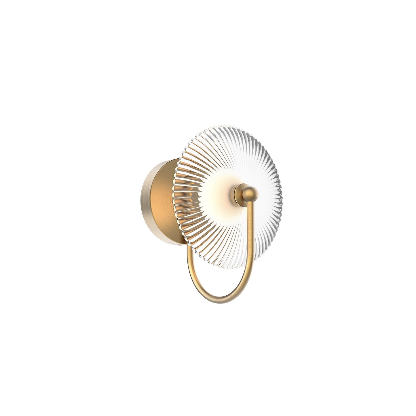Alora Mood Hera brushed gold vanity light WV417801BGCR-UNV