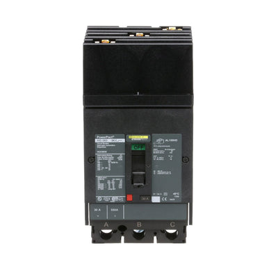Square D PowerPacT H 30A 3 Pole 600/690VAC 35kAIC I-Line Plug-In Molded Case Circuit Breaker, Thermal Magnetic Trip, UL/CSA/CE/NEMA/IEC/NOM Certified
