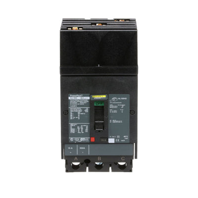Schneider Electric (Square D) 3-Pole 15 A 600 V AC I-Line Circuit Breaker, PowerPact HJA