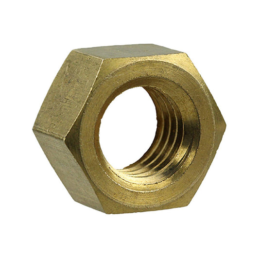 Dottie HNBR1032 Dottie #10-32 Brass Machine Screw Hex Nut HNBR1032