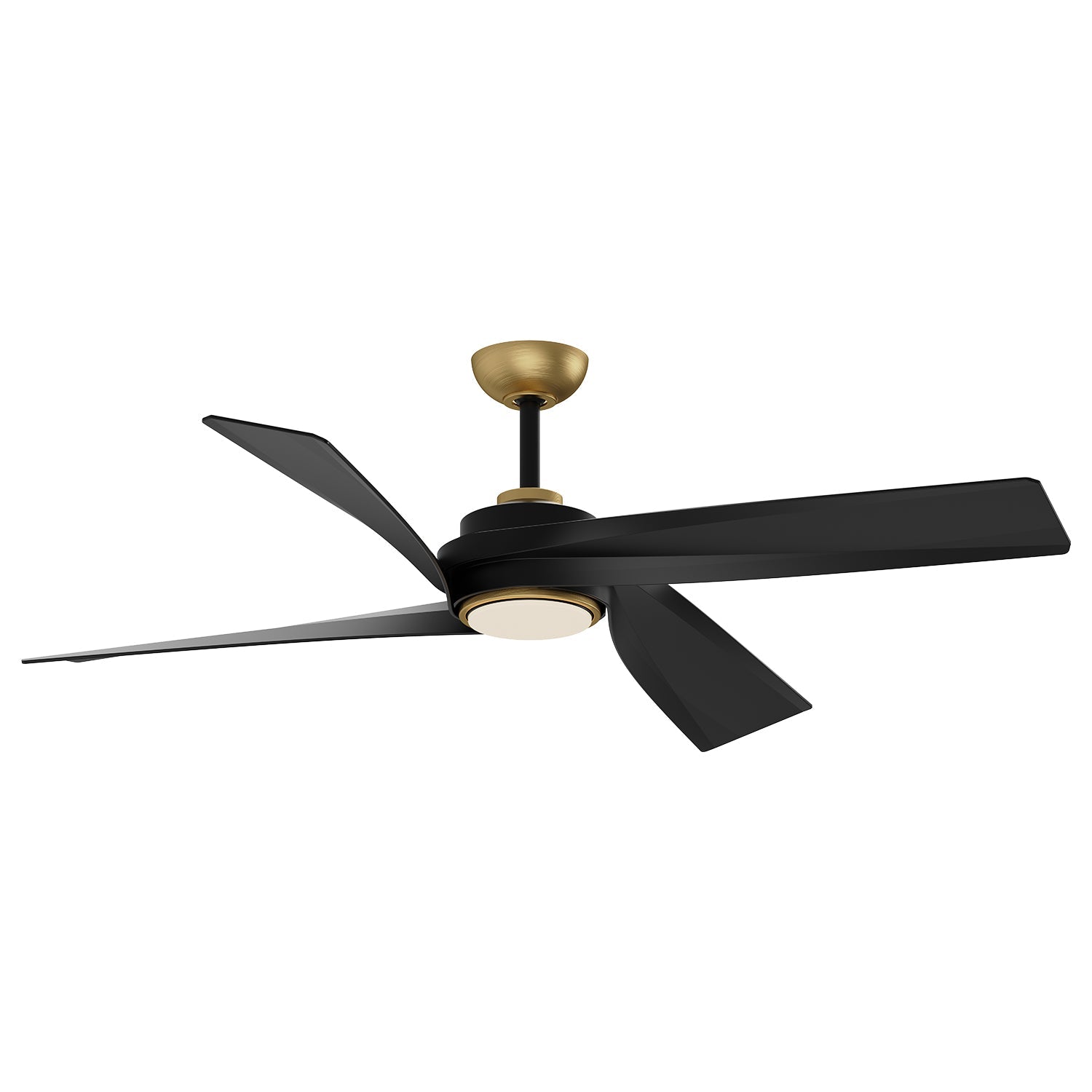 Kuzco Horizon brushed gold ceiling fan CF96956-BG