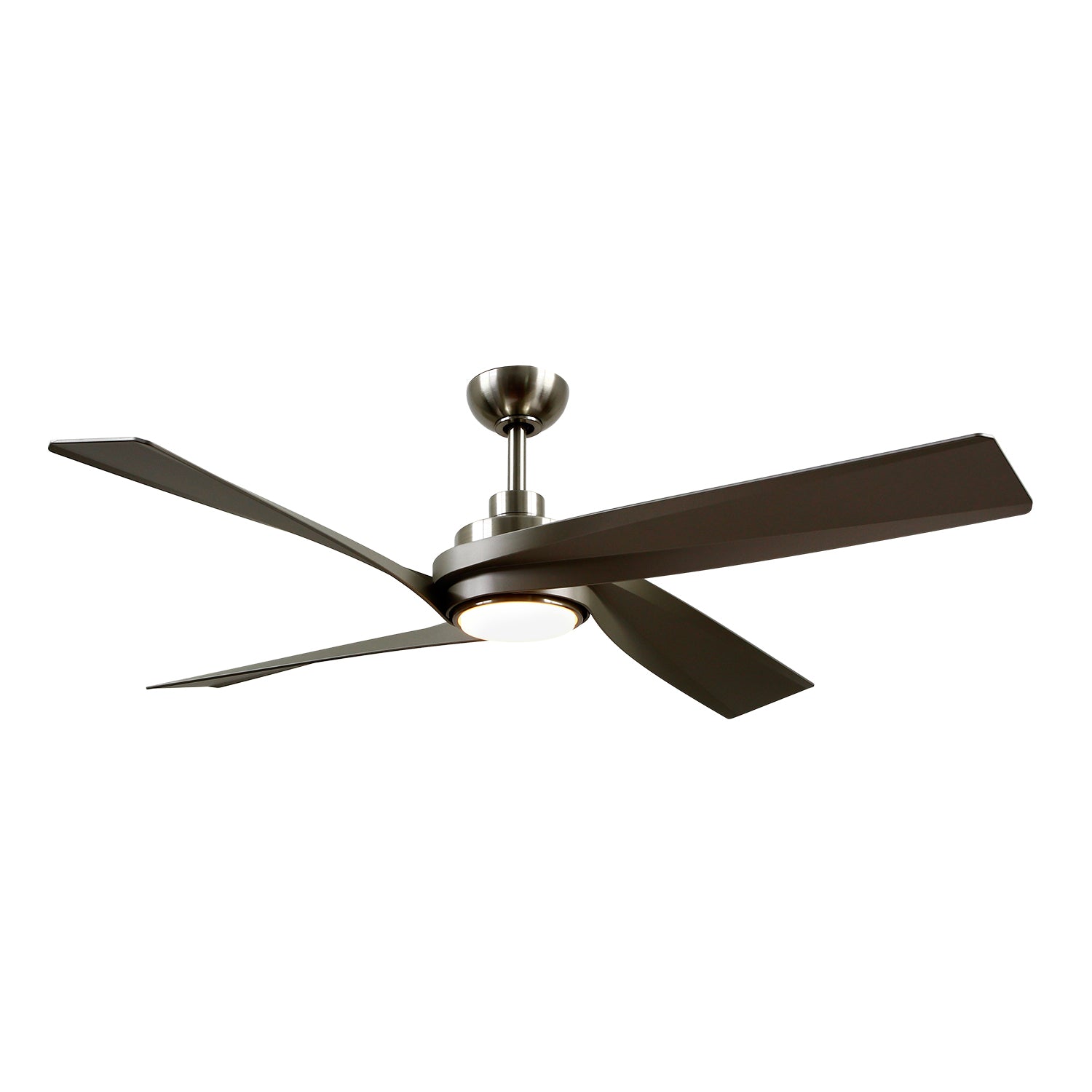 Kuzco Horizon brushed nickel ceiling fan CF96956-BN
