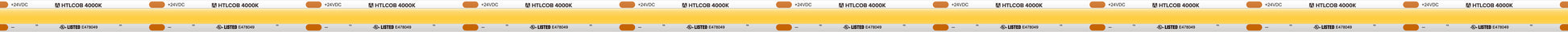 High Output COB Tape Light IP54 4000K 16.4Ft - American Lighting HTL-COB-WH-16