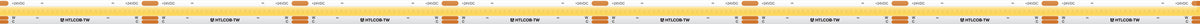 High Output COB Tape Light IP54 Tunable White 16.4Ft - American Lighting HTL-COB-TW-16