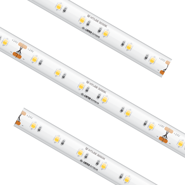 High Output Tape Light IP65 2700K 16.4Ft - American Lighting HTL65-UWW