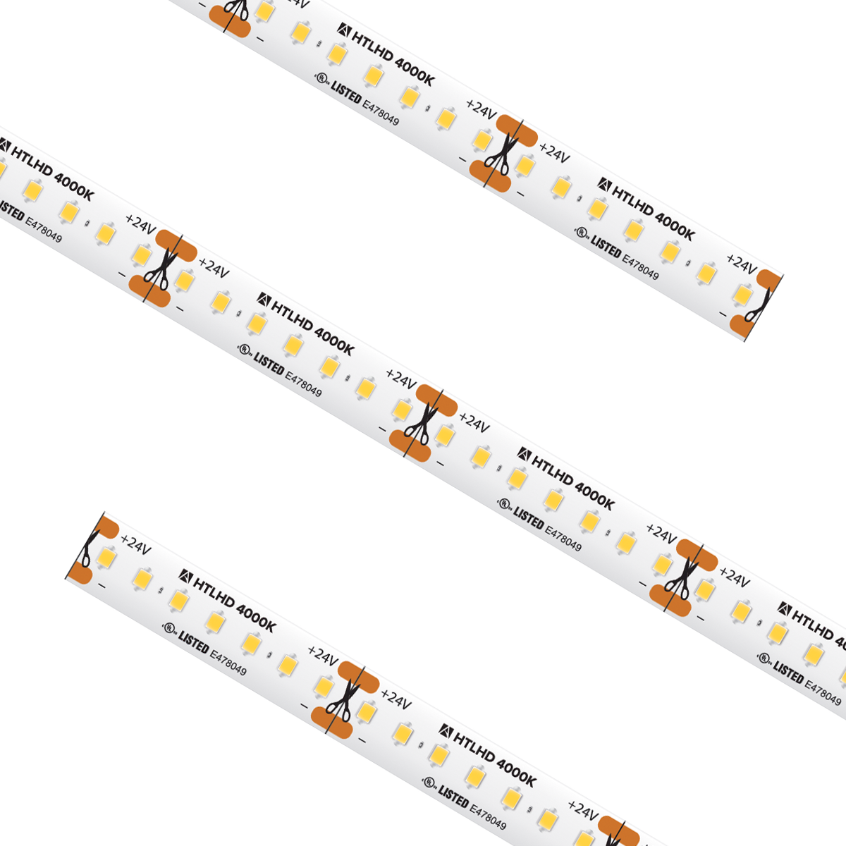 High Output High Density Tape Light IP54 4000K 100Ft - American Lighting HTLHD-WH-100