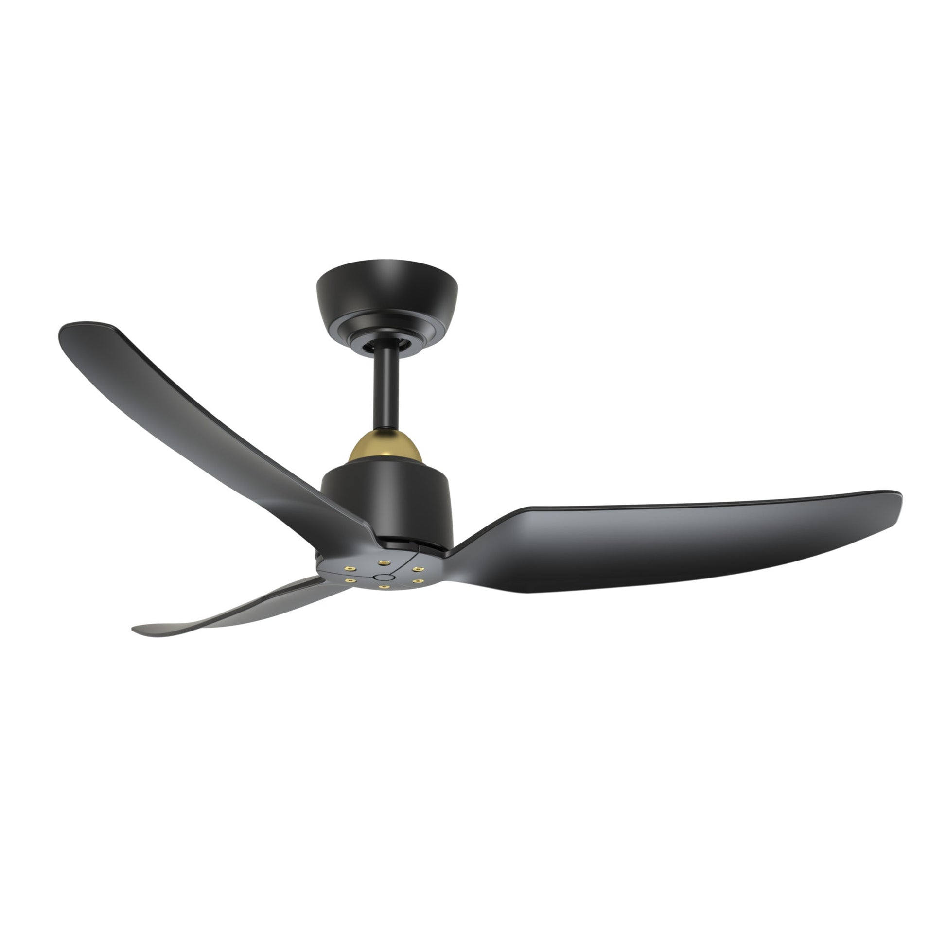 Kuzco Hugo brushed gold ceiling fan CF92942-BG/MB