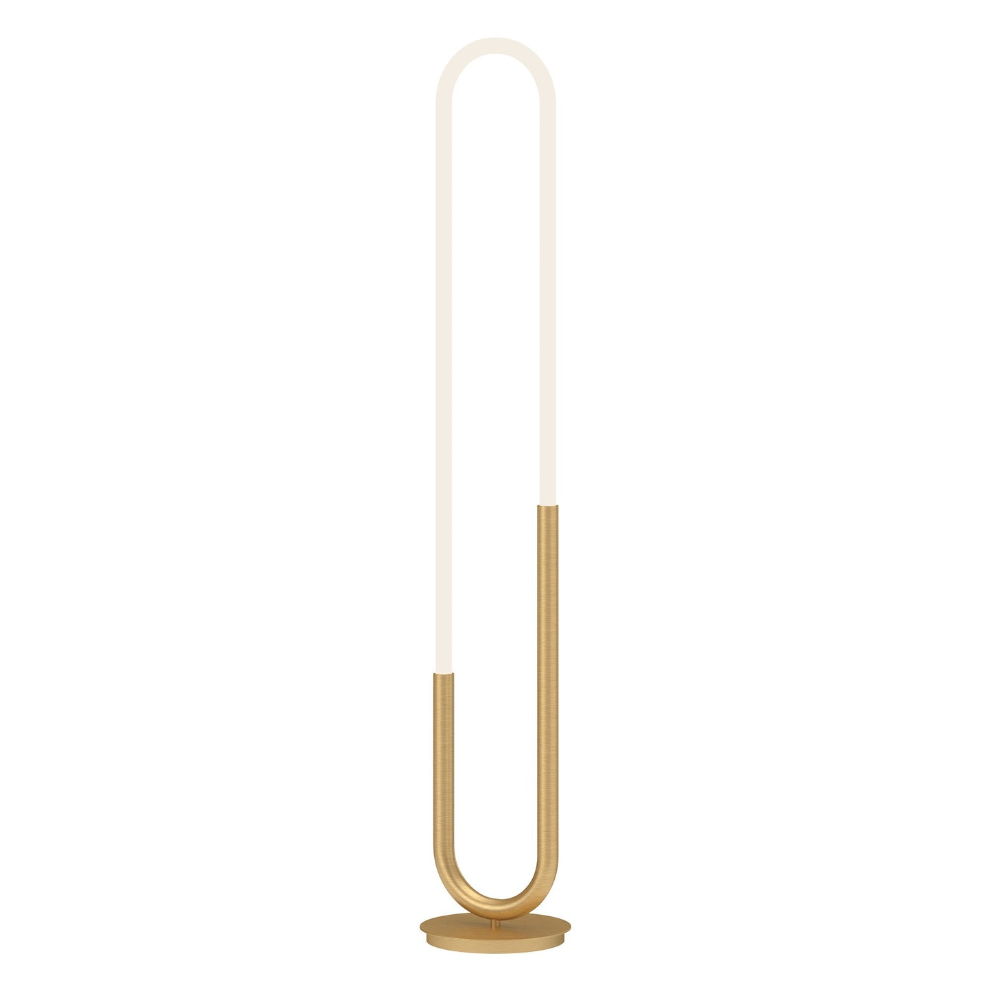 Kuzco Huron brushed gold floor lamp FL95150-BG
